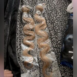 Human hair extensions